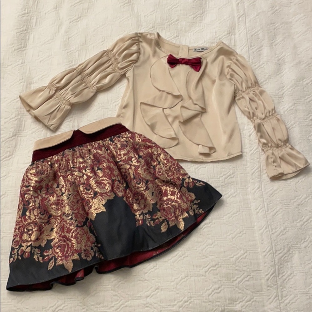 Nina Matilda Top/Skirt Set Girl 24 Months